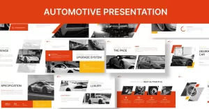 Automotive Keynote Template Presentation - TemplateMonster