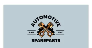 Automotive Spareparts - Mascot & Esport Logo