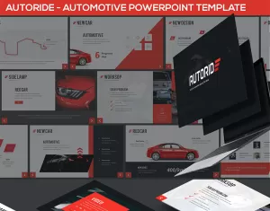 Autoride - Automotive Presentation PowerPoint template