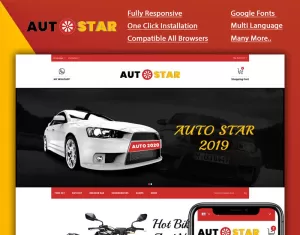 Autostar -Carparts Store OpenCart Template - TemplateMonster