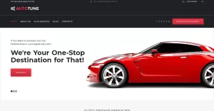 AutoTune - Car Tuning WordPress-thema - TemplateMonster