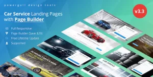 Avados - Car Repair Services Landing Pages with Page Builder