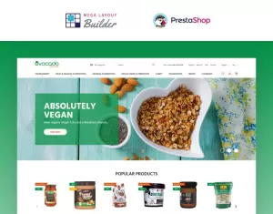 Avocado - Vegetarian Store PrestaShop Theme - TemplateMonster
