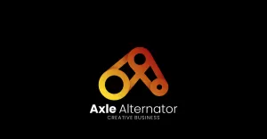 Axle Alternator Gradient Logo