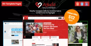 Ayuda  Multipurpose Charity HTML Template