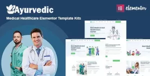 Ayurvedic - Medical Healthcare Elementor Template Kits