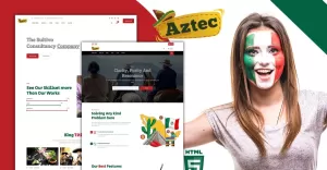 Aztec Mexincan Community HTML5 Website Template
