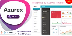 Azurex - Bootstrap 4 Admin Dashboard Template