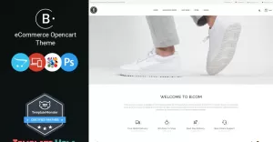 B.Com - Shoes OpenCart Template