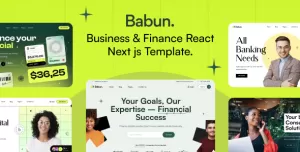 Babun - Business & Finance Next js Template