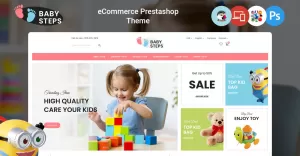 Baby Steps - Kids and Toys Store Prestashop Theme