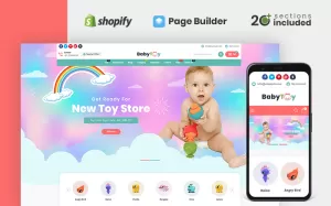 Baby Toys and Accessories Store Shopify Theme