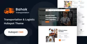 Bahok - Logistic, Warehouse & Transport HubSpot Theme