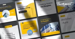 Bangunan - Architecture Instagram Kit Powerpoint