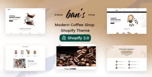 Bans - Coffee Shop Shopify 2.0 Theme