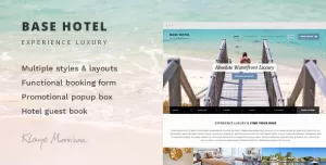 Base Hotel - HTML Template