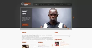 Basketball Responsive Website Template - TemplateMonster