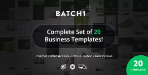 Batch1 - Complete Set of 20 Business Email Templates