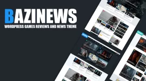 Bazinews - WordPress Game Reviews and News Theme - Themes ...