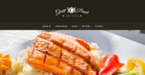 BBQ Restaurant Responsive Website Template - TemplateMonster
