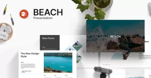 Beach PowerPoint Template