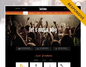 Beatmus - Musical Instrument Store OpenCart Template