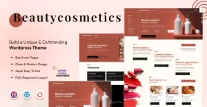 Beauty Cosmetics – The Elementor Cosmetics & Beauty WordPress theme