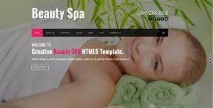 Beauty SPA - Salon HTML Website Template