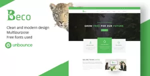 Beco - Unbounce Lead Generating Landing Pages