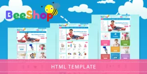 Bee Shop - Kids Store HTML Template