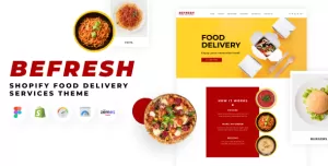 BeFresh - Shopify Food Delivery Services Theme