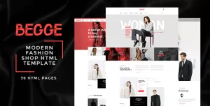 Begge - Modern Fashion Shop HTML Template