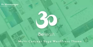 BeHealth - Multi-Purpose WordPress Theme for Yoga - Health - Beauty - Shop