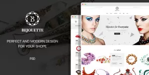 Bejouette - Handmade Jewelry Designer PSD Template