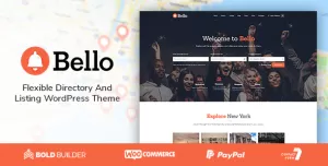 Bello - Directory & Listing WordPress Theme