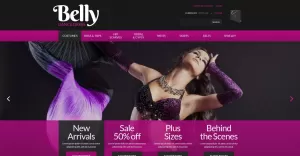 Belly Dance Dress Shop VirtueMart Template - TemplateMonster