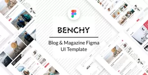 Benchy - Blog & Magazine Figma UI Template