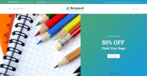 Berguard - Office & Stationery Supplies Magento Theme