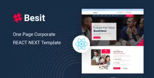 Besit - React Next Corporate Page Template
