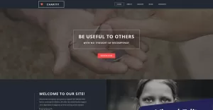 Best Charity Moto CMS 3 Template
