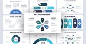 Big Data Infographic PowerPoint Template - TemplateMonster