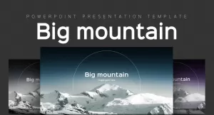 Big Mountain PowerPoint template