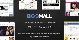 BiggMall - Multipurpose OpenCart 3 Theme