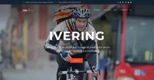 Bike Courier & Package Delivery WordPress Theme