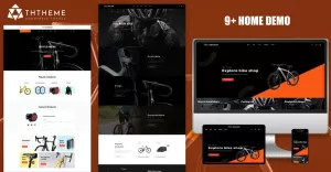 BikeShop – Sport Bicycle & Motorbike Shop Elementor WordPress Theme
