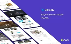 Bikingly - Bicycle Store Shopify Theme - TemplateMonster