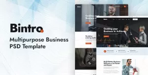 Bintro - Multipurpose Business PSD Template