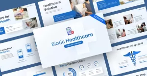 Biotic Medical Healthcare Keynote Template - TemplateMonster