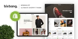 Bixbang  Minimalist eCommerce Shopify Template