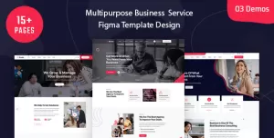Bixola - Multipurpose Business Service Figma Template